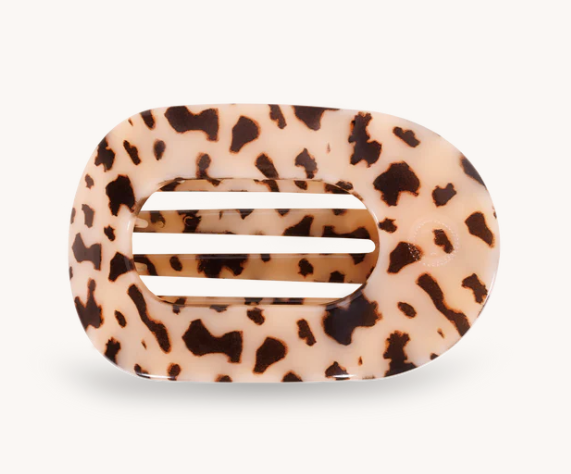 Teleties Tortoise Medium Flat Hair Clip