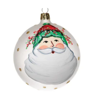 Vietri Old St. Nick Assorted Ornament - Set of 4