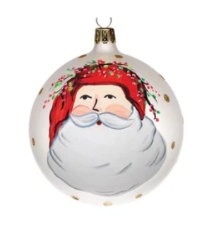 Vietri Old St. Nick Assorted Ornament - Set of 4