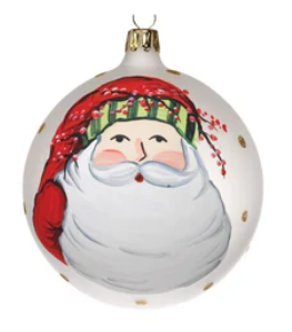 Vietri Old St. Nick Assorted Ornament - Set of 4