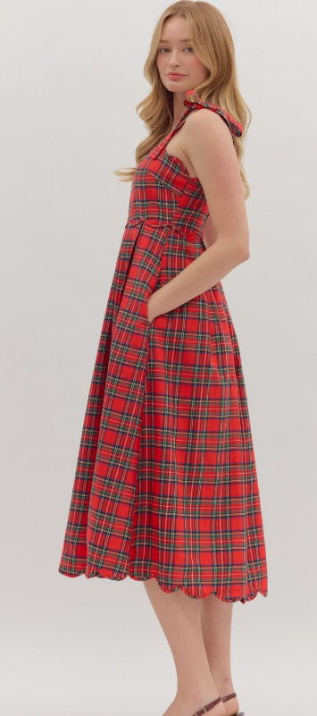 The Poinsettia Dress