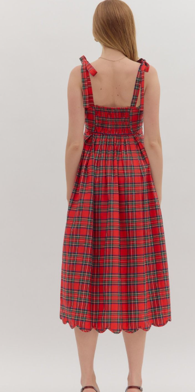 The Poinsettia Dress