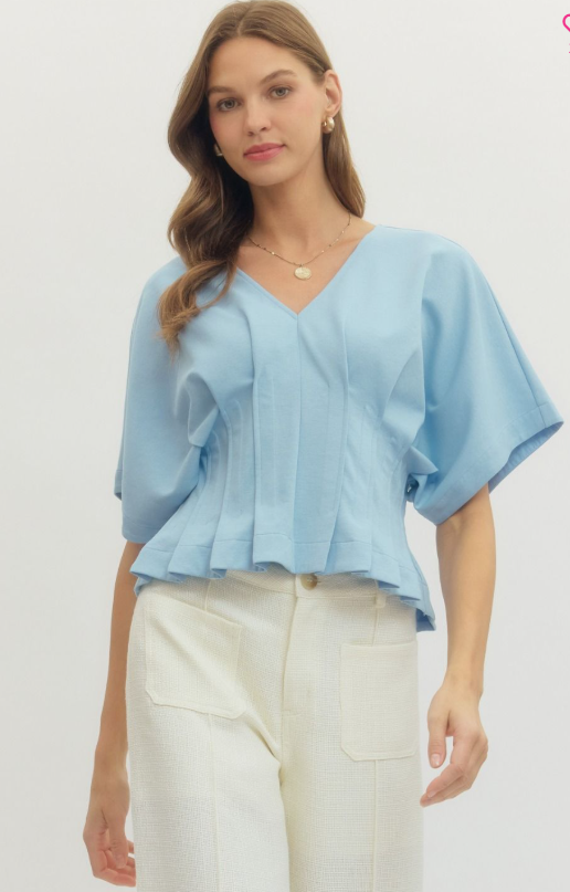 Contour Short Sleeve Top