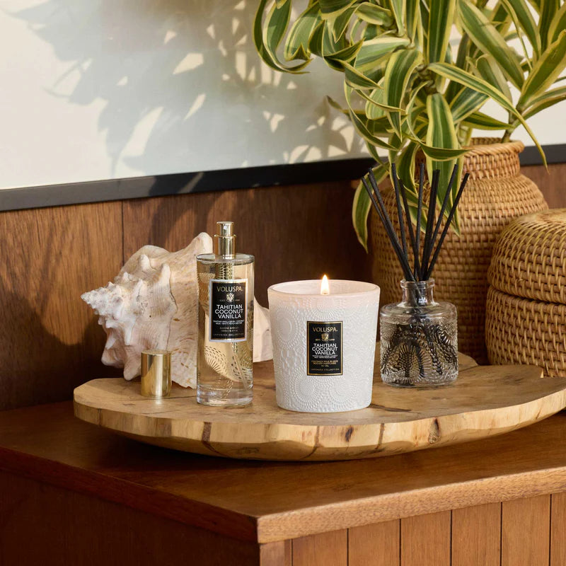 Voluspa Tahitian Coconut Vanilla Classic Candle