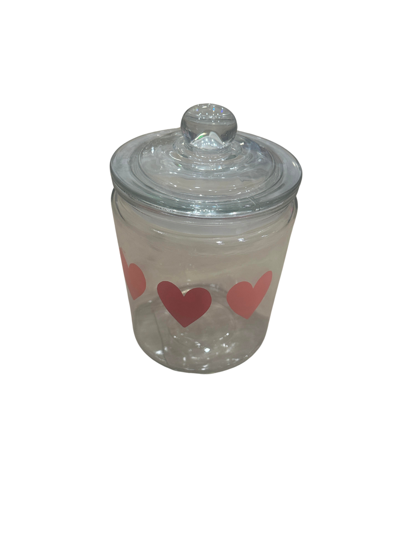 Valentine's Day Heart Cookie Jar