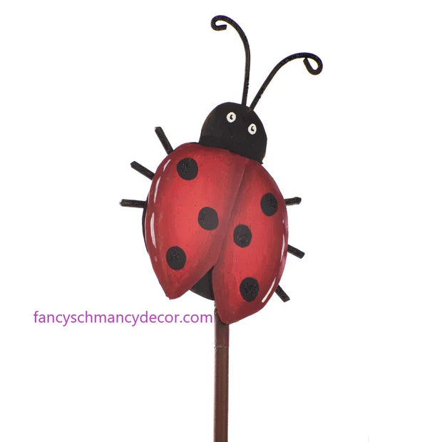 The Porch Round Top Ladybug Finial