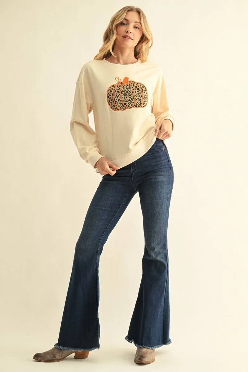 Pumpkin Patch Cream Sweatshirt