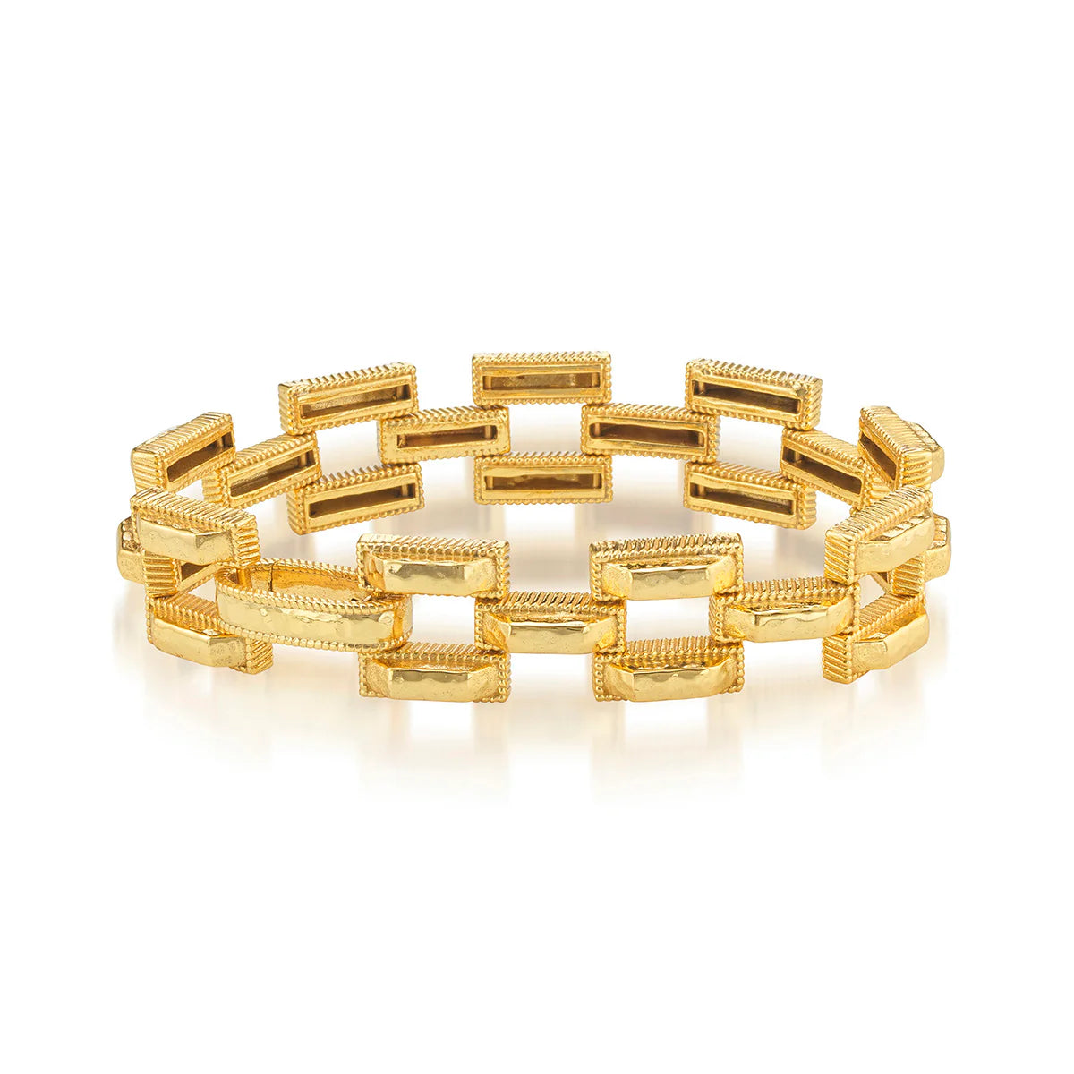 Capucine De Wulf Pathway Petite Link Bracelet, 7.25" - Gold