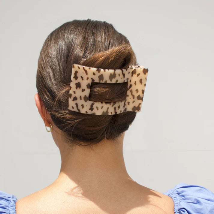 Teleties Large Flat Rectangle Hair Clip