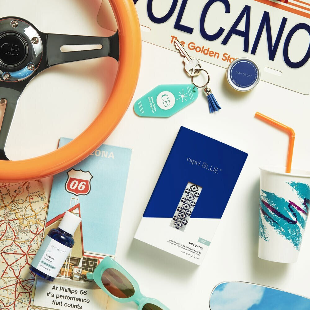 Volcano Signature Fragranced Car Diffuser + Refill