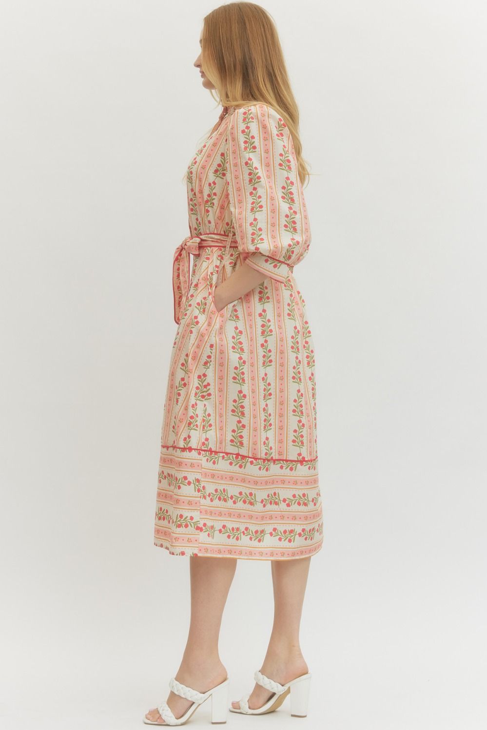 Daisy Pop Midi Dress