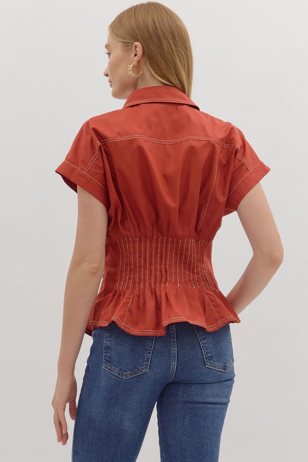 Rustic Dreams Short Sleeve Top