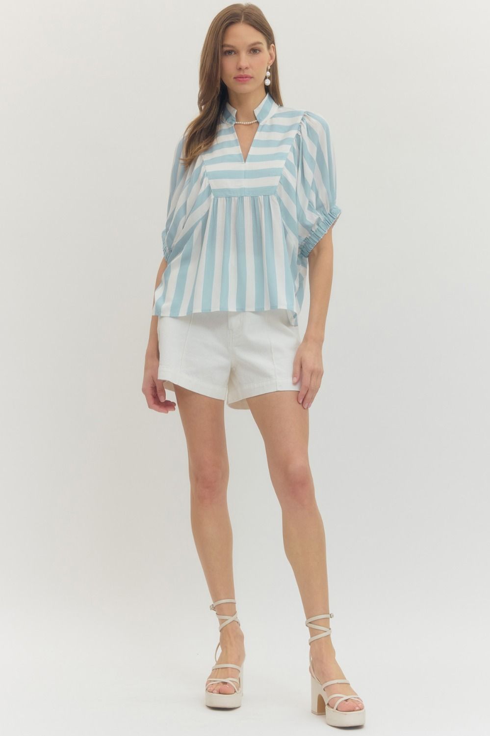 Sea Breeze Striped Top