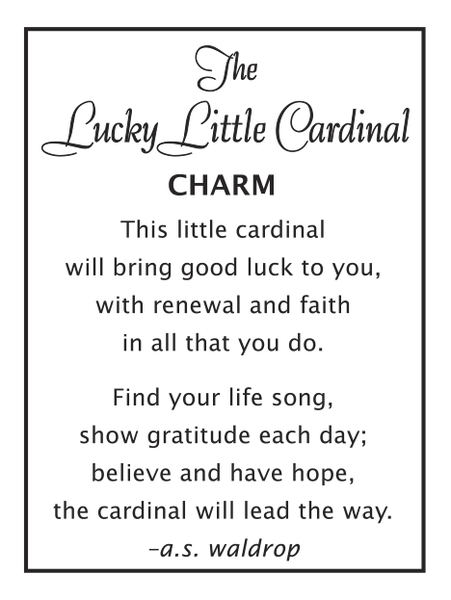 Ganz The Lucky Little Cardinal Charms