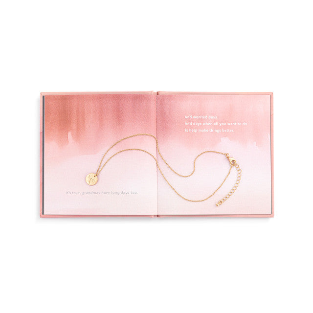 Book and Necklace- Grandma