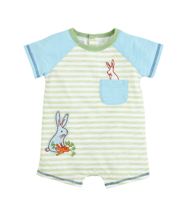 Mud Pie Green Easter Shortall