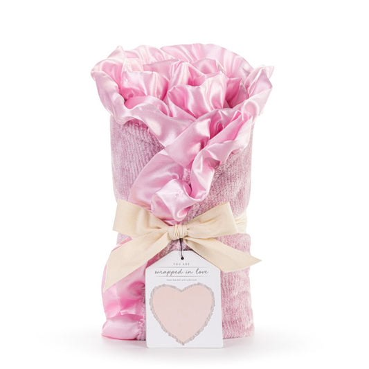 Demdaco Wrapped in Love Blanket- Pink
