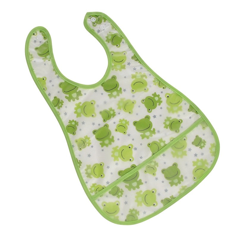 London Bridge Frog Wipeable Bib