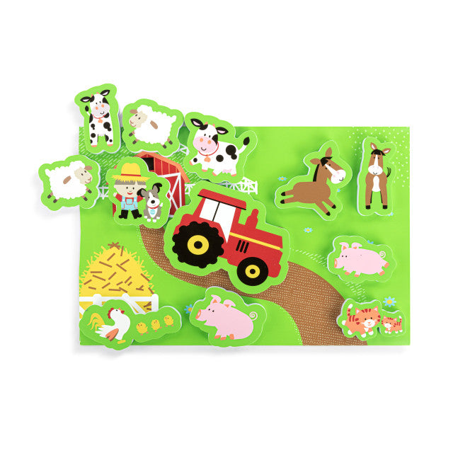 Demdaco Bath Playset Barnyard Friends