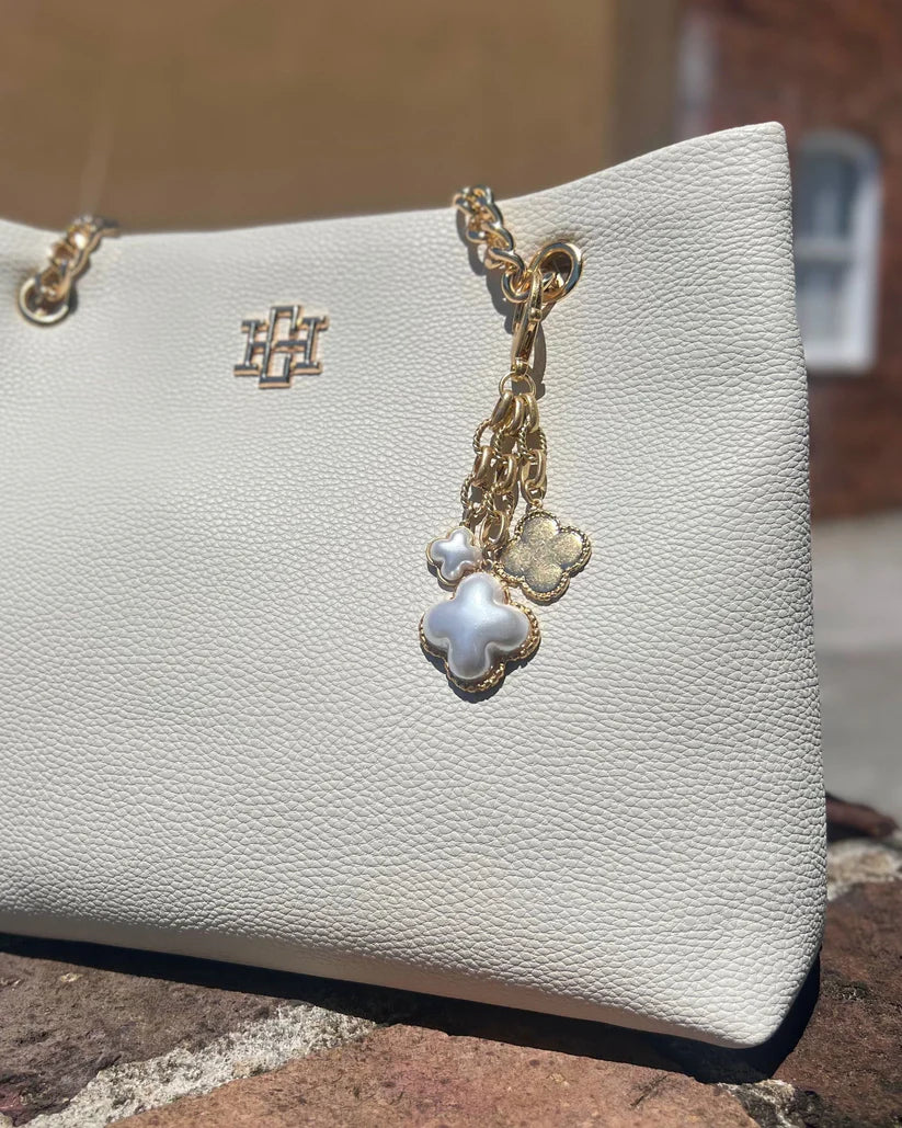 Caroline Hill Jasmine Clover Bag Charm