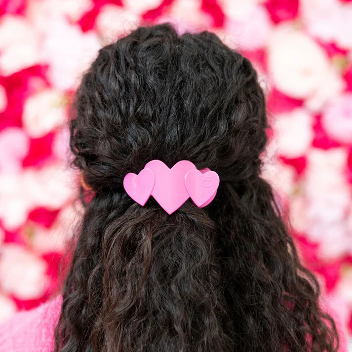 Teleties Small Flat Round Hair Clip