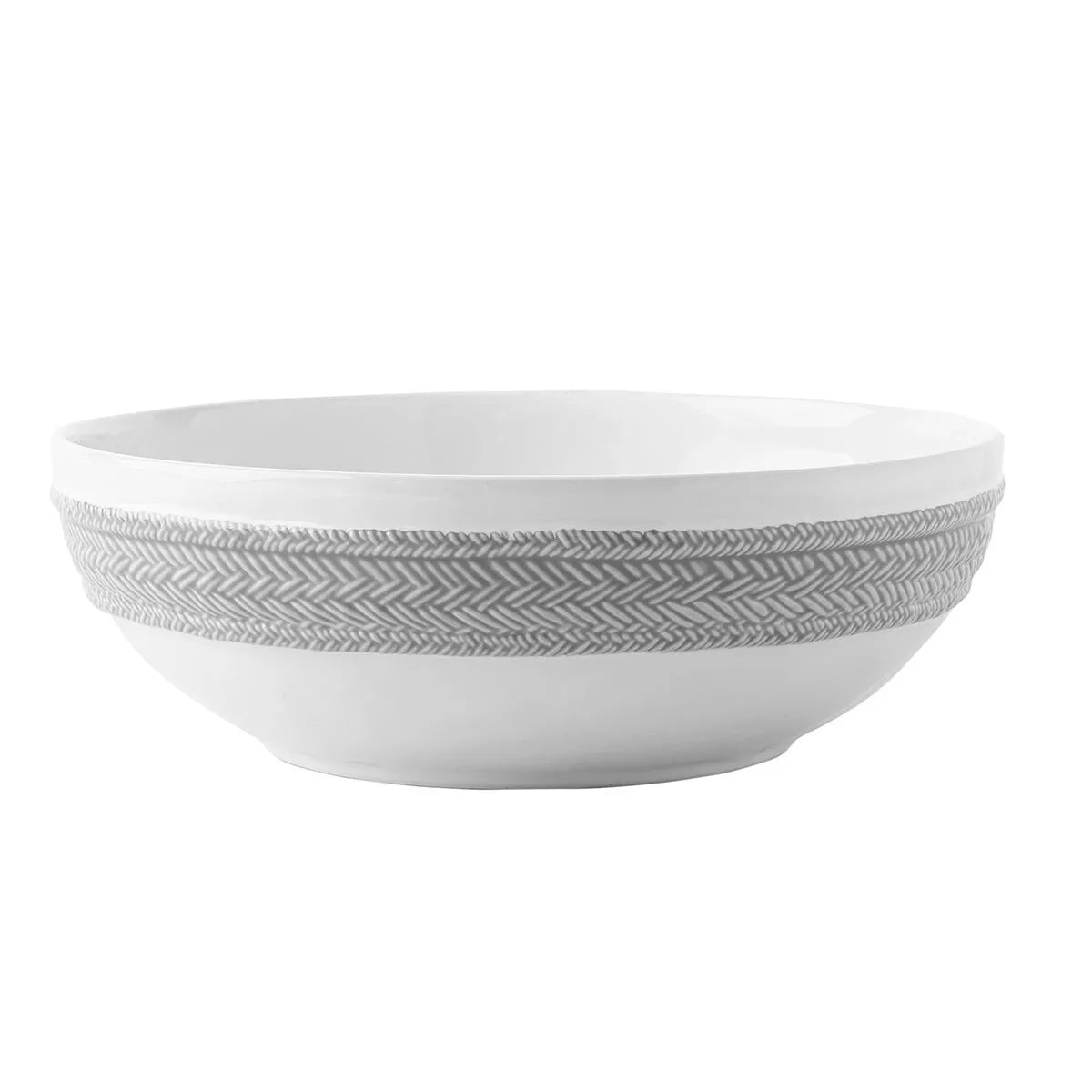 Juliska Le Panier 12 " Serving Bowl- Grey Mist