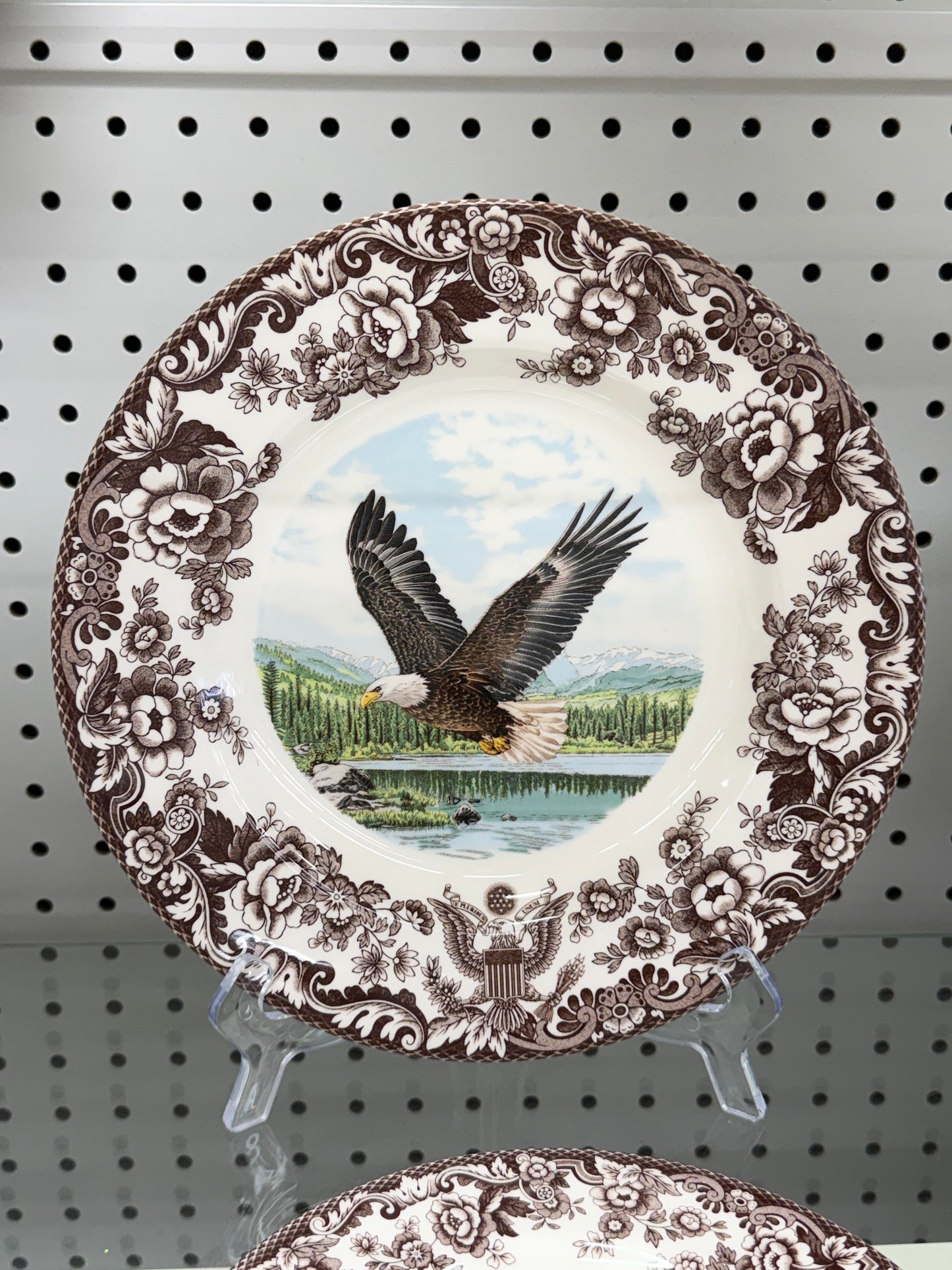 Spode Woodland Dinner Plate Eagle