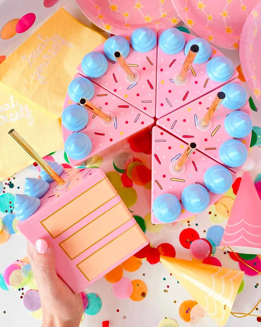 Packed Party Piece Of Cake Sipper