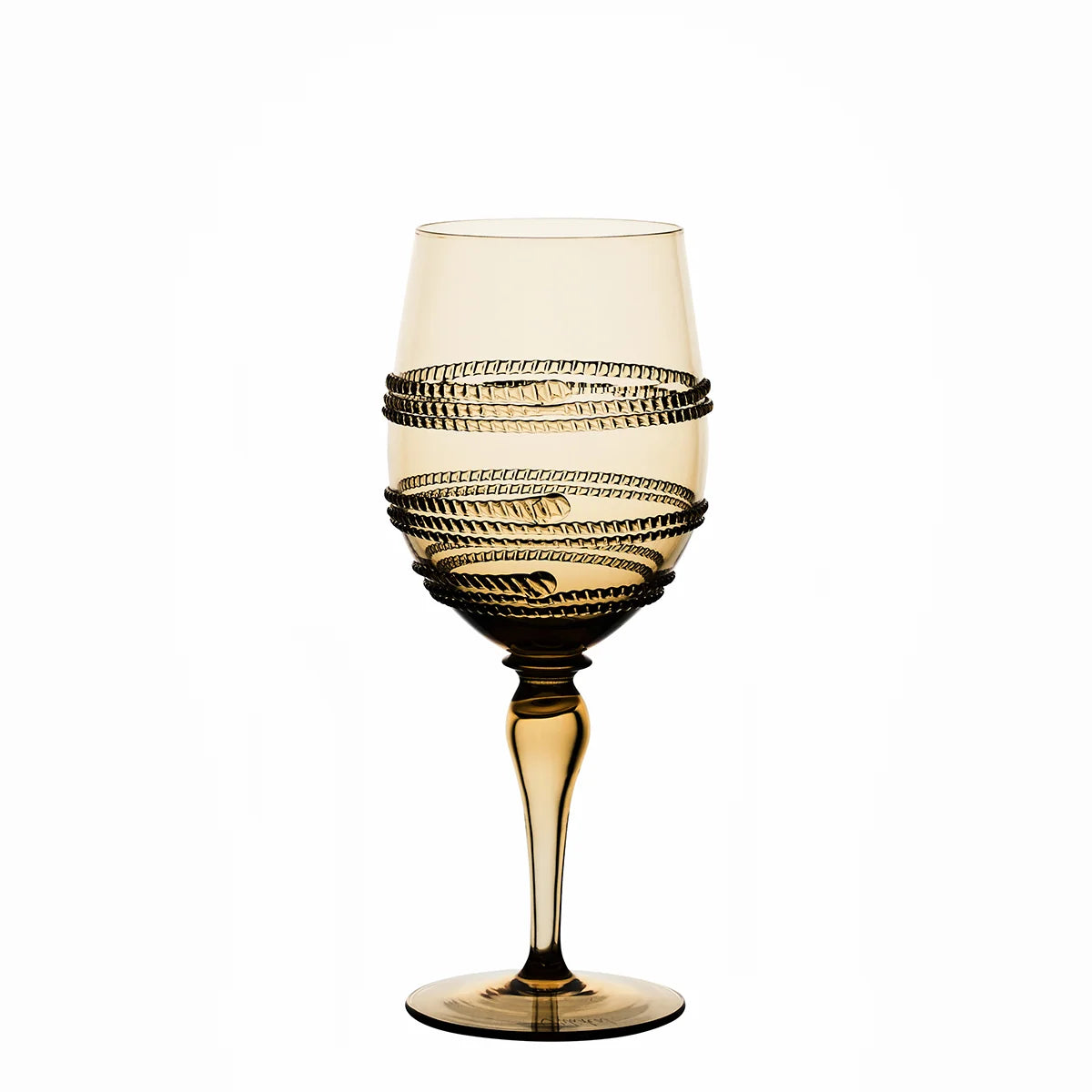 Juliska Ella Wine Glass - Amber