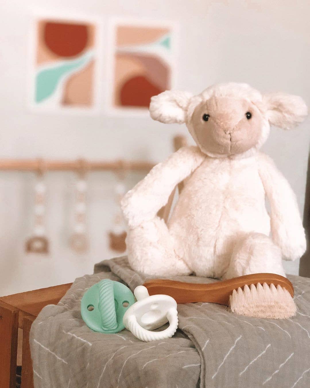 The Porch Sweetie Soother™ Pacifier Sets (2-pack): Robin's Egg Blue + Navy Cables