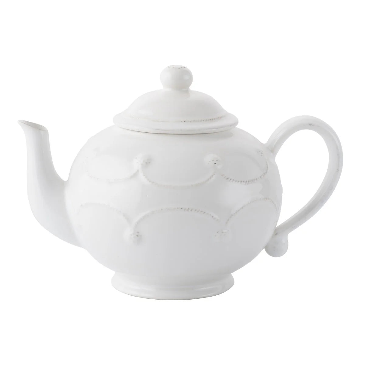 Juliska Berry & Thread Teapot- Whitewash