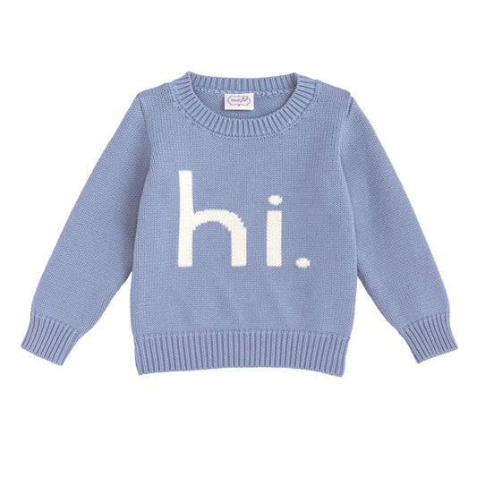 The Porch Mud PIe Hi Baby Boy Sweater