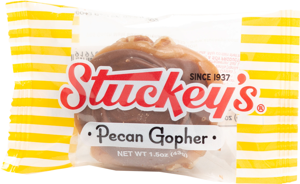 Stuckey's Milk Chocolate Pecan Gopher