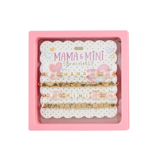 The Porch Mud Pie Pink Mama & Me Mini Bracelet