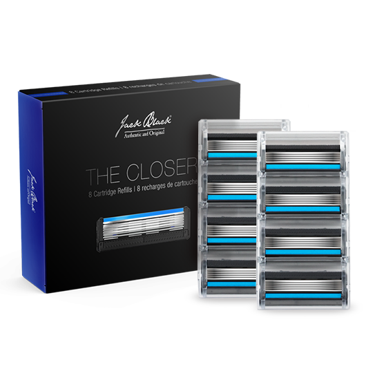 Jack Black The Closer Razor 8 Cartridge Refills