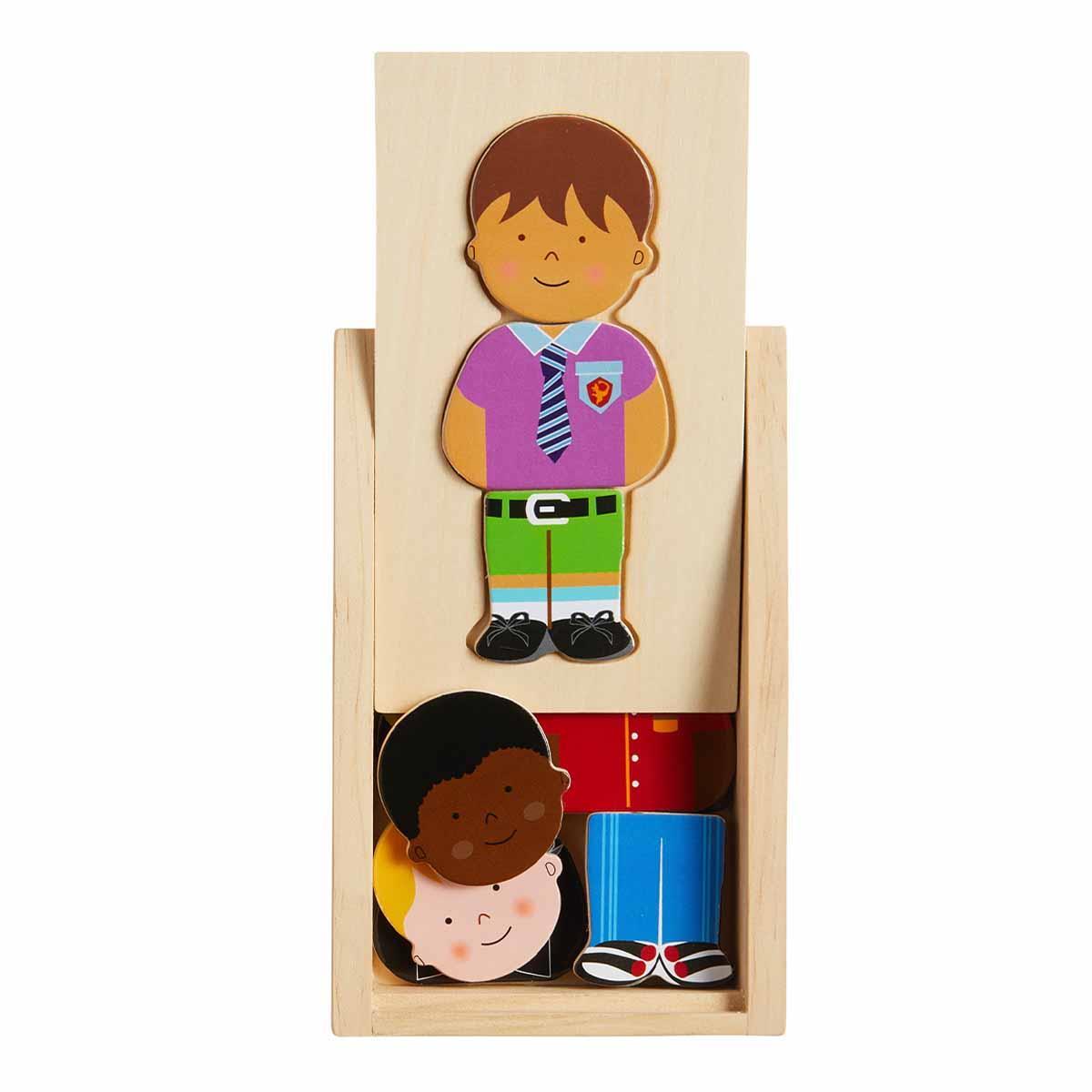 The Porch Mud Pie Boy Boxed Dressed Up Wood