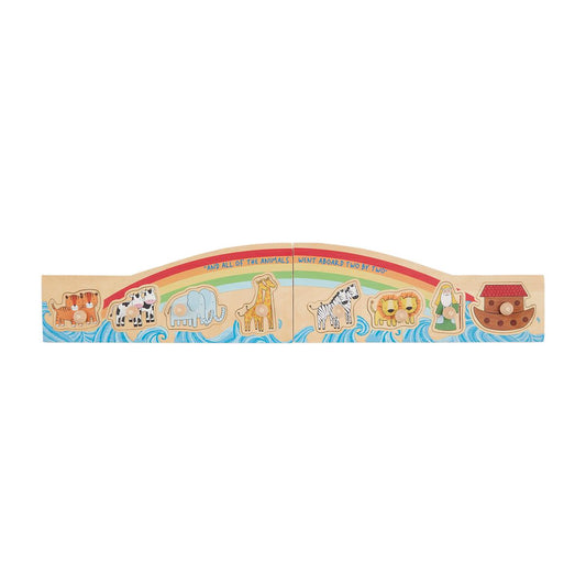 The Porch Mud Pie Noah's Ark Foldout Puzzle