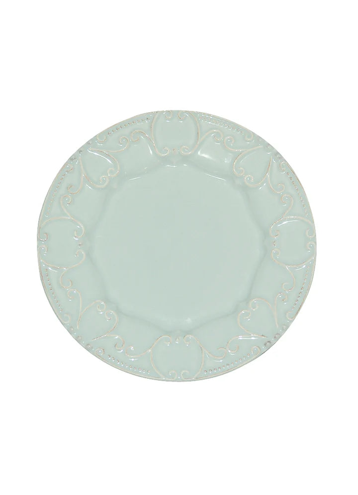 Skyros Isabella Embossed Salad Ice Blue