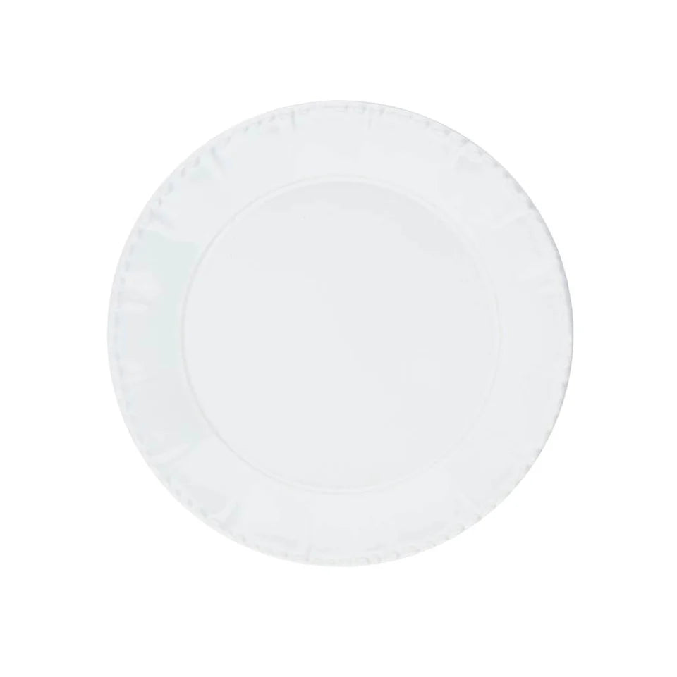 Historia Simple Salad Plate Paperwhite