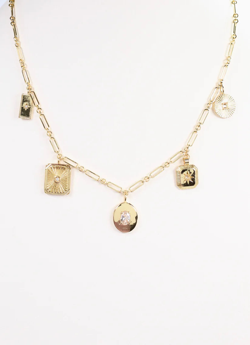 Caroline Hill DeLizia Charm Necklace