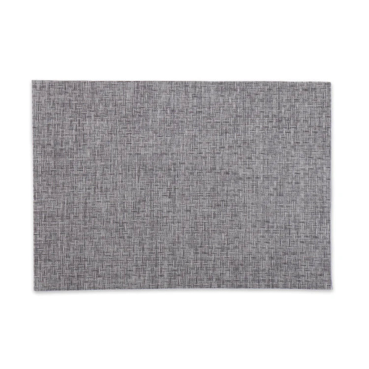 Beatriz Ball VIDA Rectangular Woven Placemat- Charcoal
