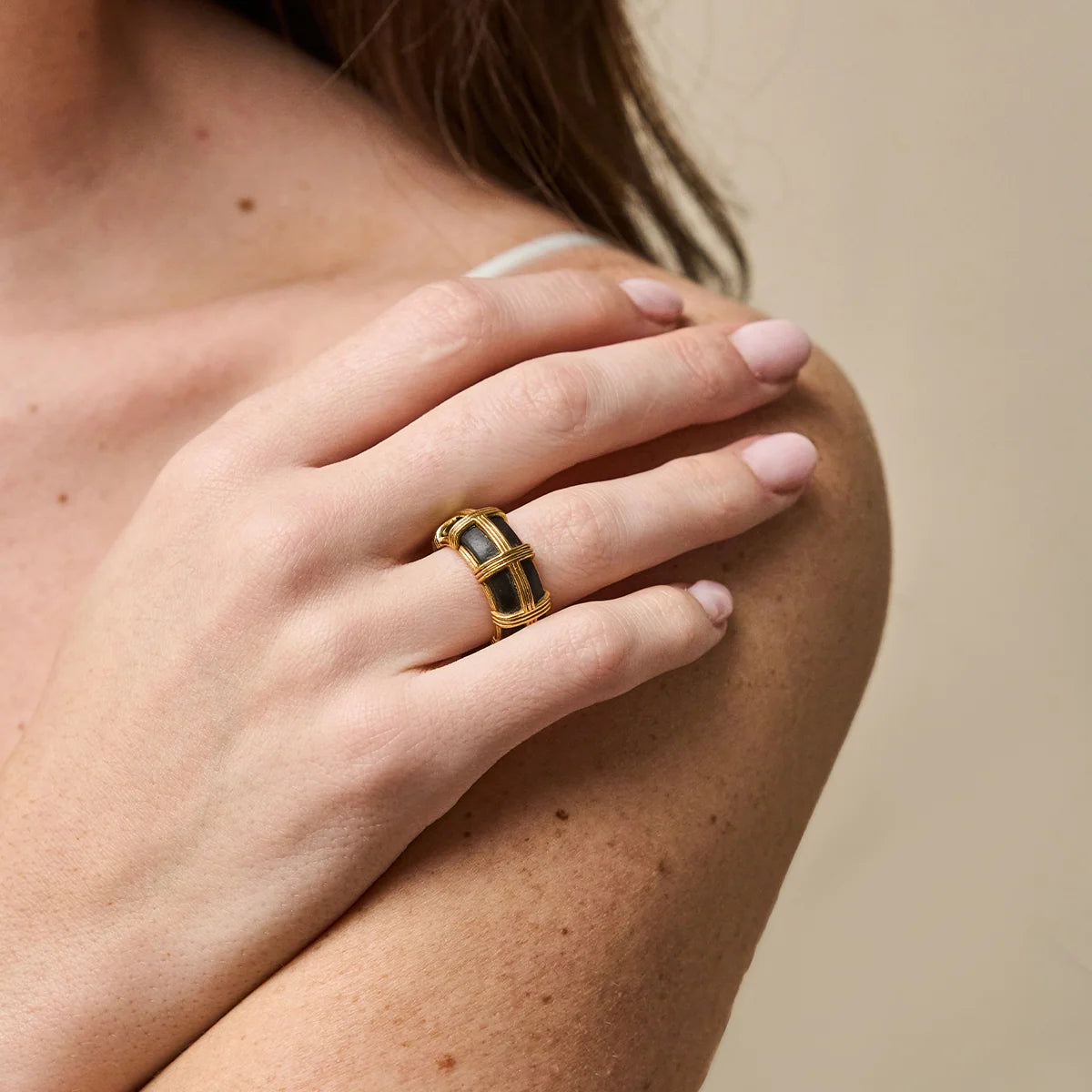 Capucine De Wulf Gaia Ring - Ebony