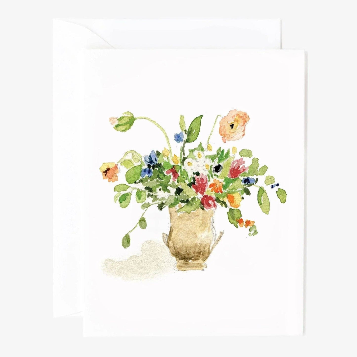The Porch Bouquet notecard: Single card