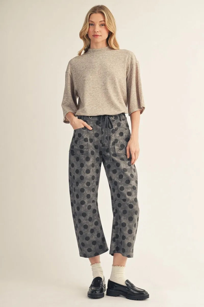 The Marlowe Mock Neck Top