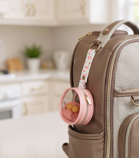 The Porch Itzy Paci Case™ - Ribbons & Roses