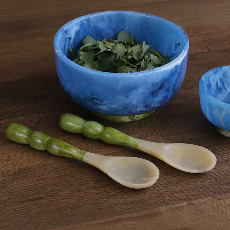 Beatriz Ball RESIN Rio Bubble Salad Servers (Green)