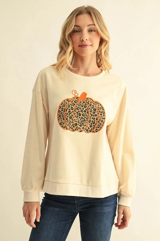 Pumpkin Patch Cream Sweatshirt