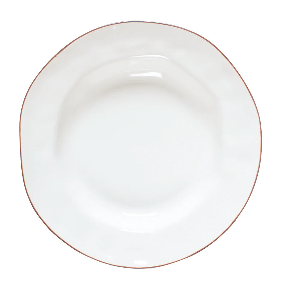 Skyros Cantaria Pasta Bowl/Rim Soup White