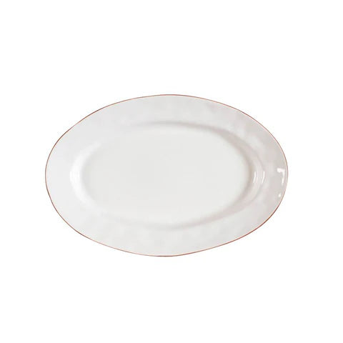 Skyros Cantaria Small Oval Platter White