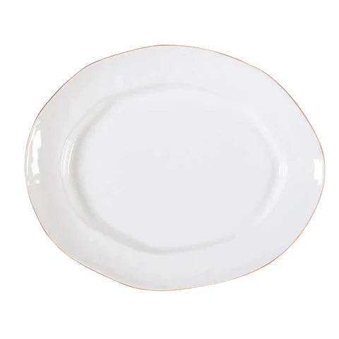 Skyros Cantaria Large Oval Platter White